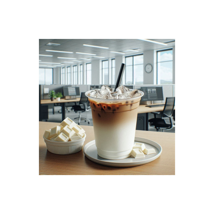 Latte Mocha Blanco Helado