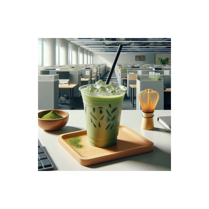 Matcha Latte Helado 16 Oz