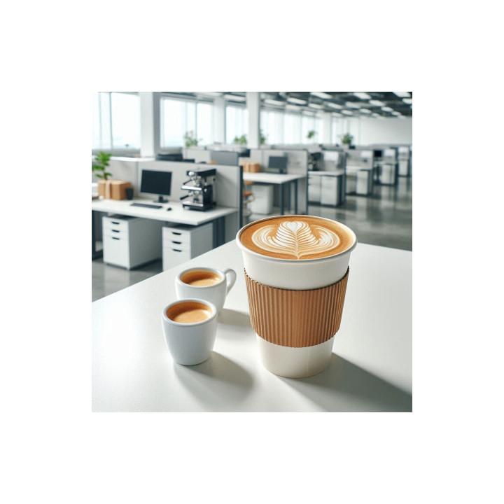 Flat white 12 Oz